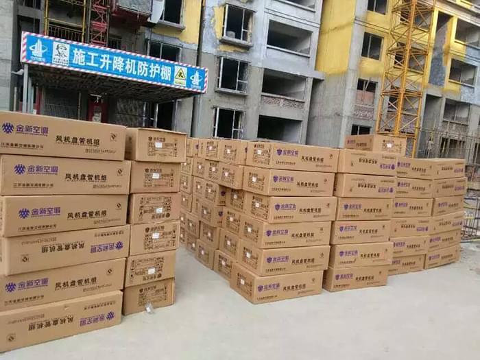 上海巴玛克电气-立式暗装风机盘管案例